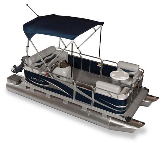 GILLGETTER PONTOONS Ohio Mini Compact Pontoon Boat Dealer