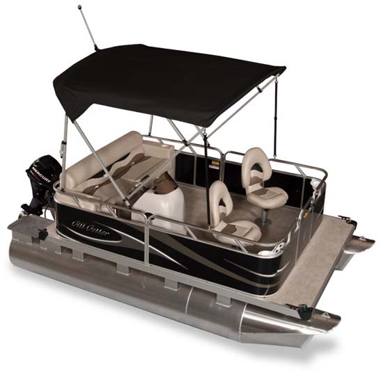 GILLGETTER PONTOONS Ohio Mini Compact Pontoon Boat Dealer