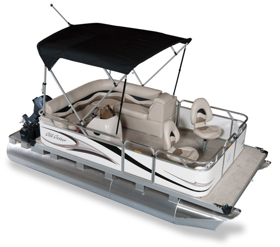 GILLGETTER PONTOONS Ohio Mini Compact Pontoon Boat Dealer