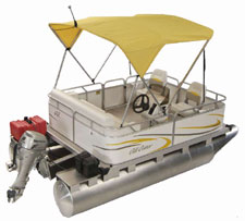 small pontoon boats from Gillgetter  !