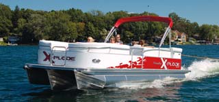 2011 Manitou X-plode Pontoon Boat
