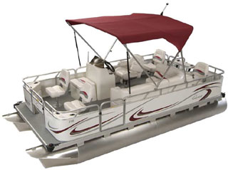 Pontoon Boat from Quest Dealer !